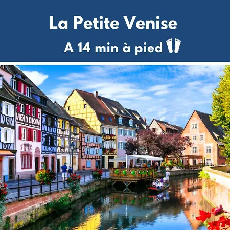 A 2 Min à Pied Du Centre Historique - Balcon - Fibre Internet * Colmar