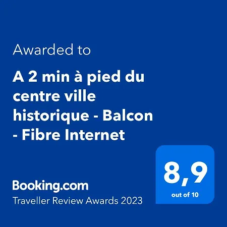 Apartment Centre - Balcon - Parking Gratuit